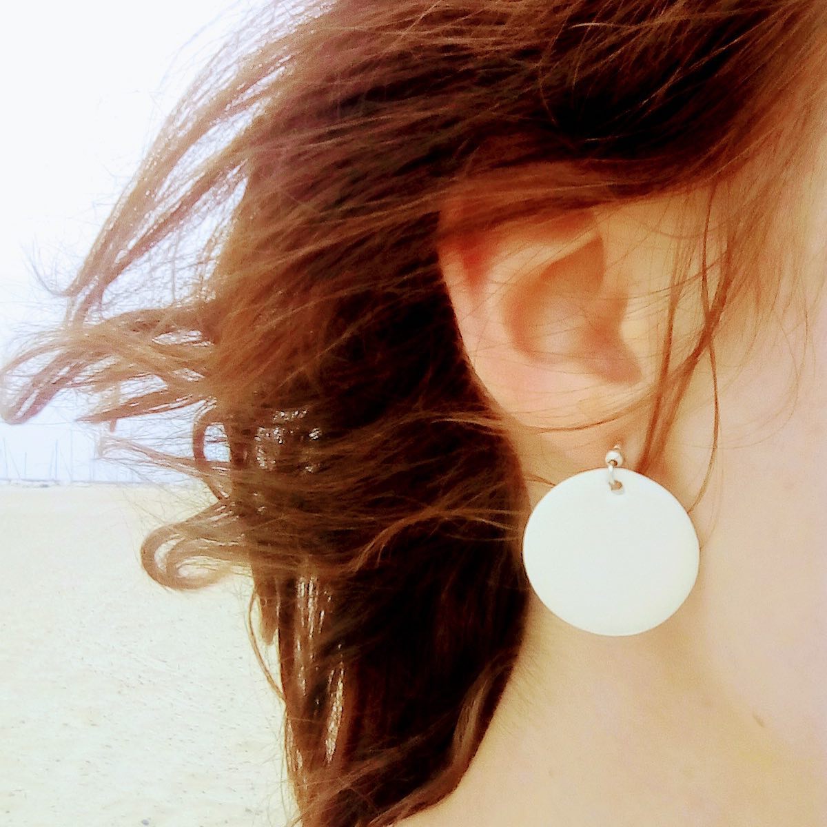 Pendientes Artesanos de Porcelana